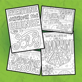 WICKED | “Like a Handprint on My Heart” Collection | 4 Individual COLORING POSTCARDS by Coloring Broadway | Hand-drawn illustrations - Printed on matte card stock (5" x 7") - Set of 4