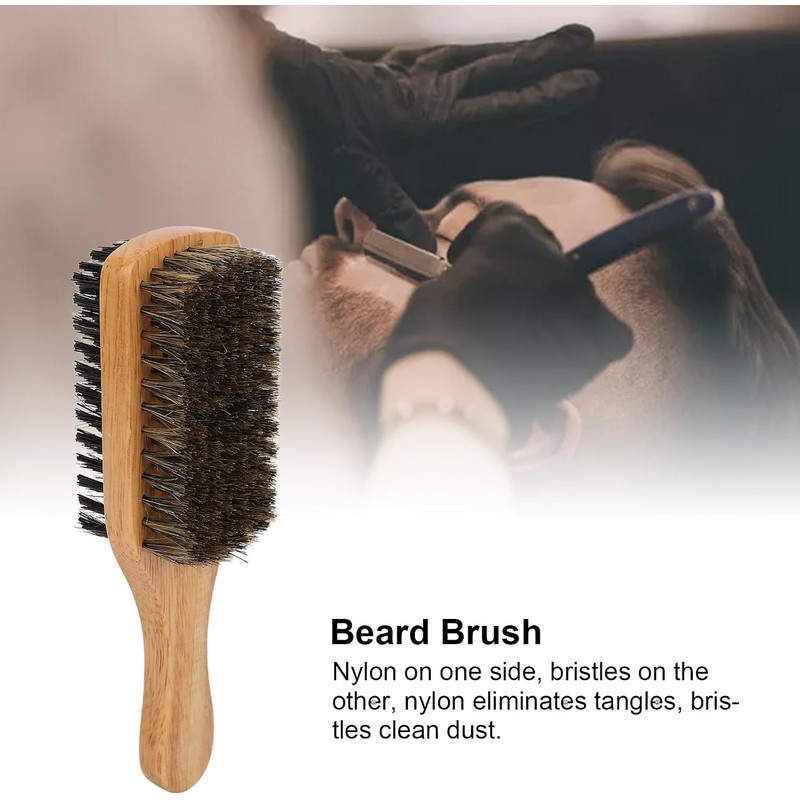 Cepillo de Barba Doble Cara Beufee – Control Ergonómico y
