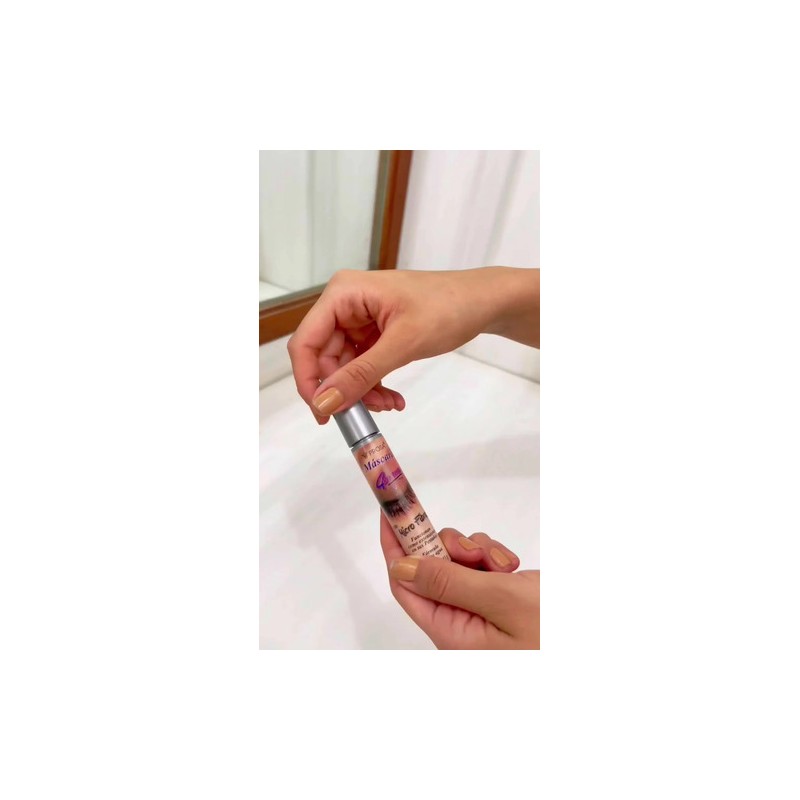 Máscara de pestañas Prosa Microfibras waterproof 13g color negro 1