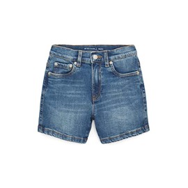 TOM TAILOR Girls Kids Denim Shorts, 10152 - Mid Stone Bright Blue Denim