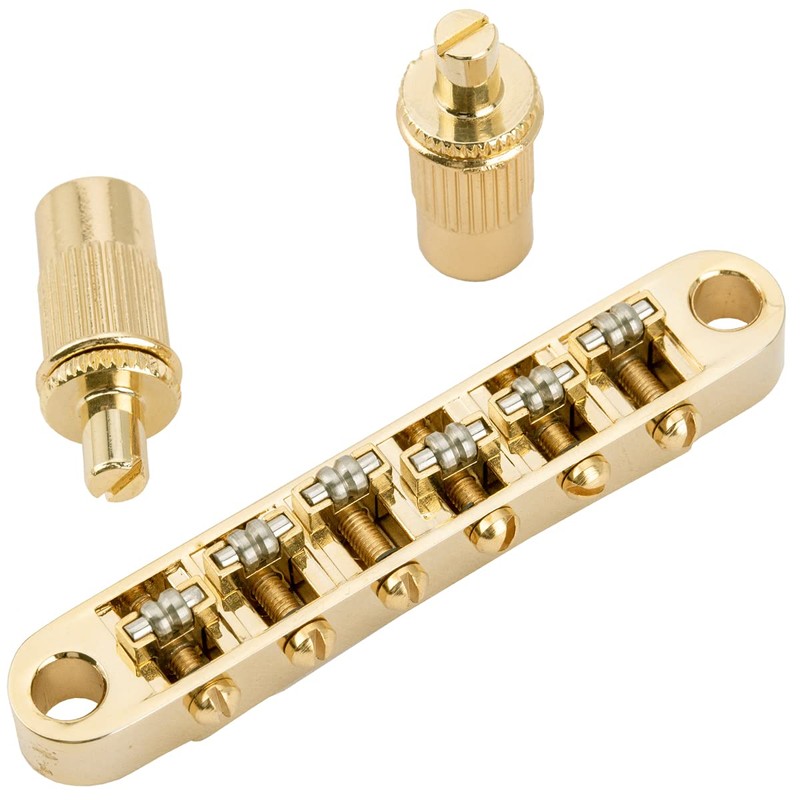 Musiclily Pro 52 mm Roller Saddle Bridge Tune-O-Matic Bridge for