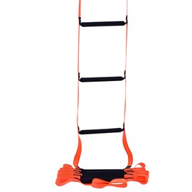Rope Ladder,26 Feet Fire Escape Ladders,Emergency Ladder of Deploys Quickly,2 Story Homes Reusable Portable Safety Rope Ladder for Window Balcony Tree House