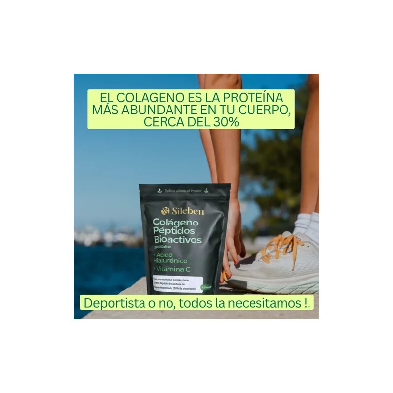 Sileben Colágeno Hidrolizado | Péptidos 2000 Dalton | 450 G