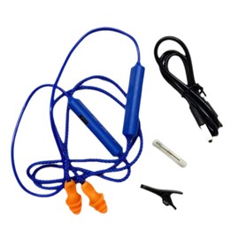 Gokelomg Earplugs Bluetooth Earphones for Work, Noise Isolation, Hearing Protection, Construction Sites, Loud Environments A