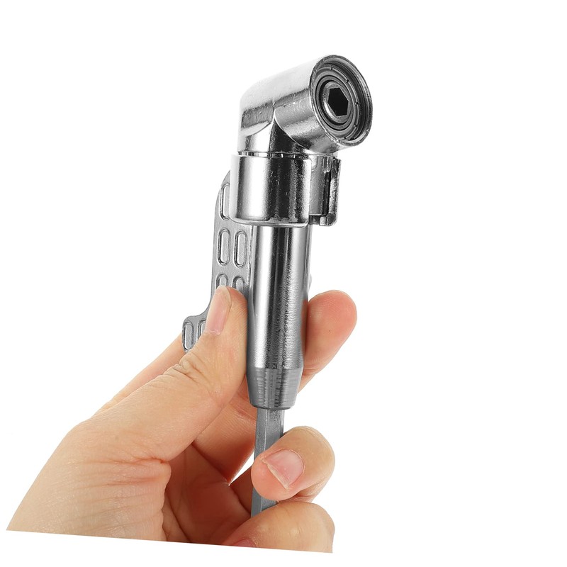 DOITOOL 1set Right Angle Drill Adapter Impact Driver Bit Drill