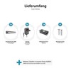 ledscom.de Siris LED Under-Unit Light Matte Black with Power Supply