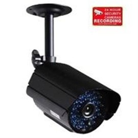 VideoSecu Indoor Outdoor Bullet Security Camera Built-in Sony CCD Weatherproof 3.6mm Wide View Angle Lens Camera for CCTV DVR Home Surveillance System 1CN