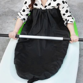 Cocoarm Verstellbarer Kajak-Spritzrock, wasserdichte Abdeckung für Wassersport, Bequemes An- und Ausziehen, Robustes und Reißfestes Nylonmaterial für Kajak-Sport, mit Elastischen Bändern