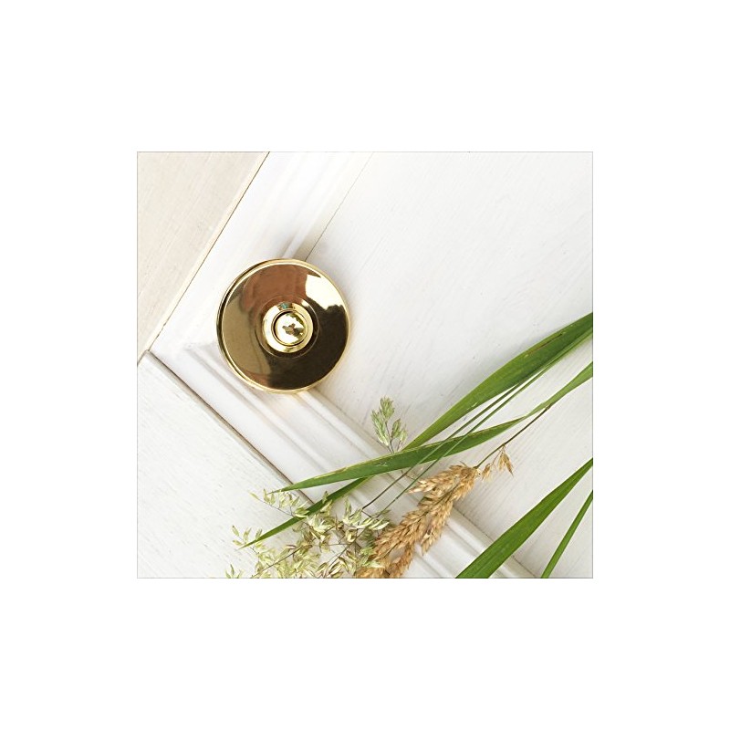 Antikas - High-Quality Brass Bell - Pointed Doorbell Country House