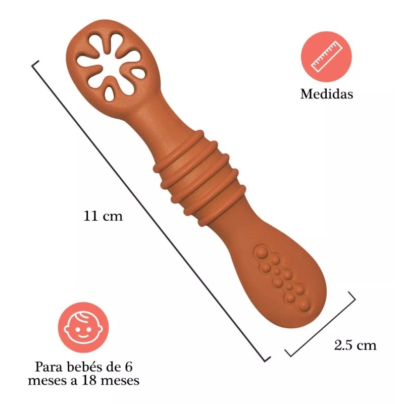 Seviete Juego De Cucharas Para Bebé. 4pack Multicolor, Etapas 1
