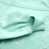 Organic Cotton Crossover Baby Sleepsuit with Feet - Sage Green