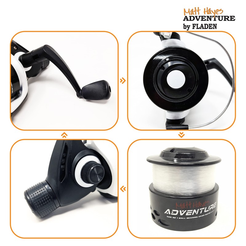 MATT HAYES Adventure - RD40 Fishing Reel Rear Drag Fixed