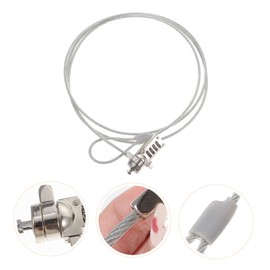 Operitacx Laptop Sicherheitskabelschloss mit Diebstahl Funktion Kompatibel mit Laptops Monitoren Projektoren Einfach Einhändig zu Bedienen Standard Schlossanschluss