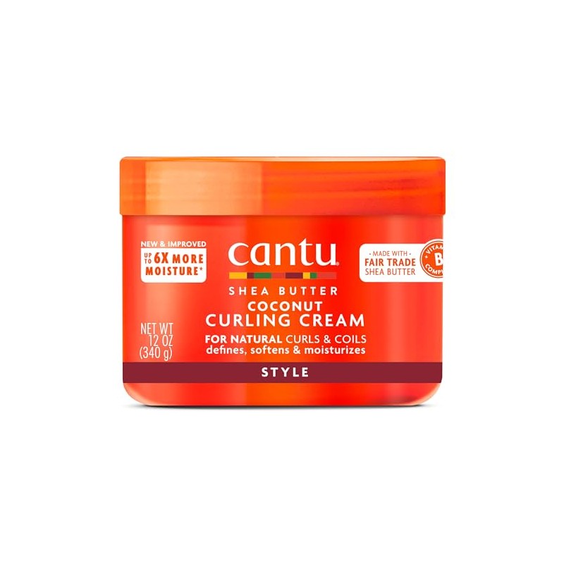 Cantu Coconut Curling Cream, 12 Ounce