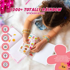 Basic Fun Fashion Angels 1000+ Totally Rainbow Stickers