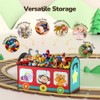 YOHOOLYO Toy Storage Organizer for Kids, Large Sturdy Flip-Top Toy