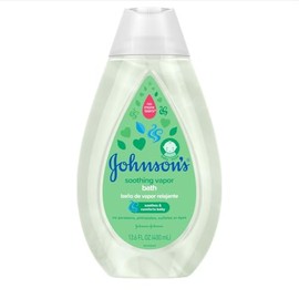 Johnson's Baby Soothing Vapor Bath with Calming Aromas to Relax Babies, Gentle No More Tears Formula, Soothes & Comforts Baby, Hypoallergenic, No Added Parabens, Sulfates & Dyes, 13.6 fl. oz