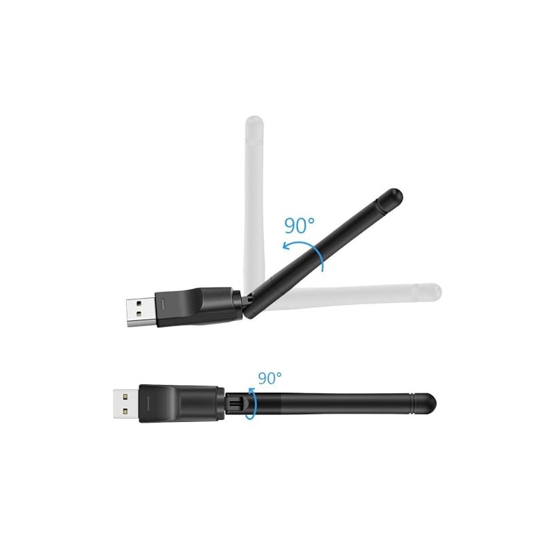 Adaptador USB WiFi de 150 Mbps para Raspberry Pi/Pi 2