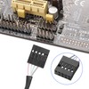 MEIRIYFA USB 2.0 9Pin 10Pin Header to USB C Adapter