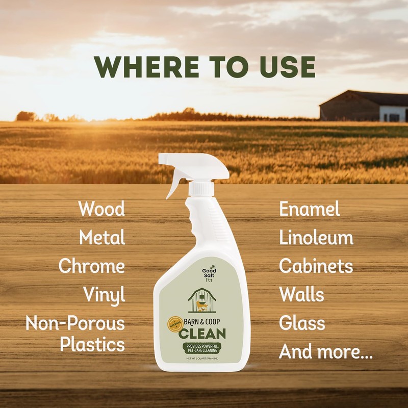 Good Salt Pet Barn & Coop Clean, Natural Pet-Friendly Daily