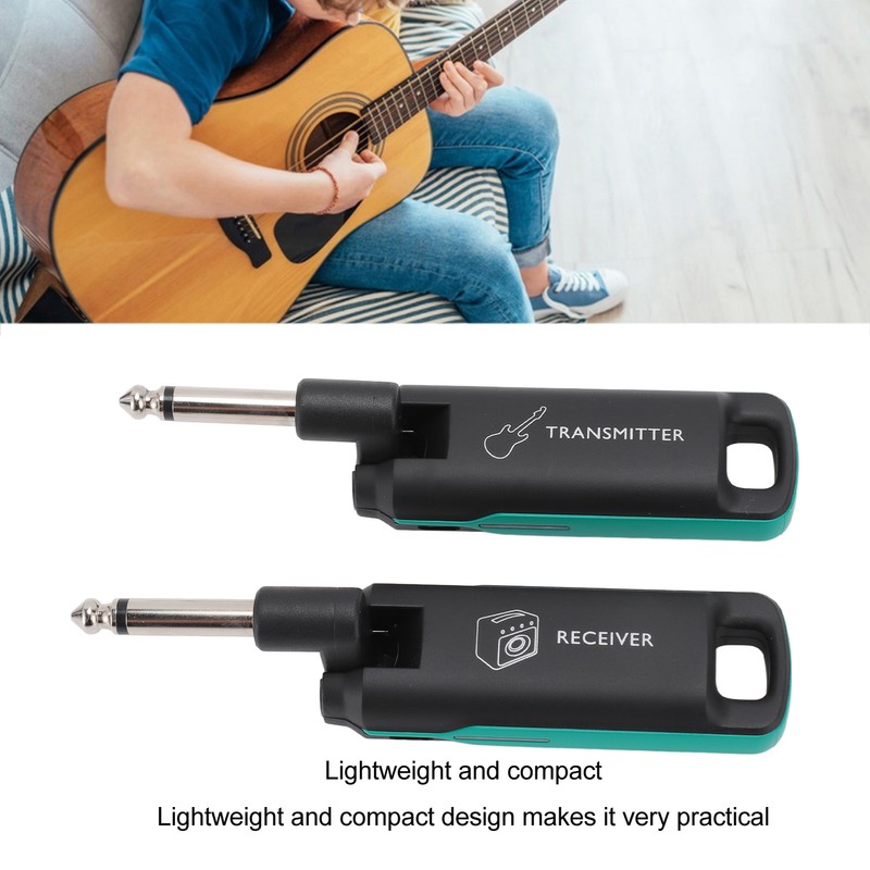 Wireless Guitar Sound Transmission System USB Rechargeable UHF Wireless Guitar