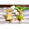 HEITMANN DECO 1014255 - Rabbit - Polyresin - Set of
