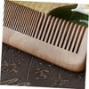 Baluue Wooden Anti-Static Hair Comb for Women Dual-Sided Detangling Comb