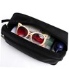 Baluue Travel Toiletry Organizer Double-Layer Cosmetic Bag for Men Black