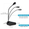CMTECK G006 USB Desktop Condenser Omnidirectional Microphone for PC Games