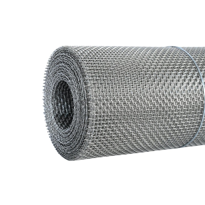 304 Stainless Steel Woven Wire Mesh, 10 Mesh Metal Screen
