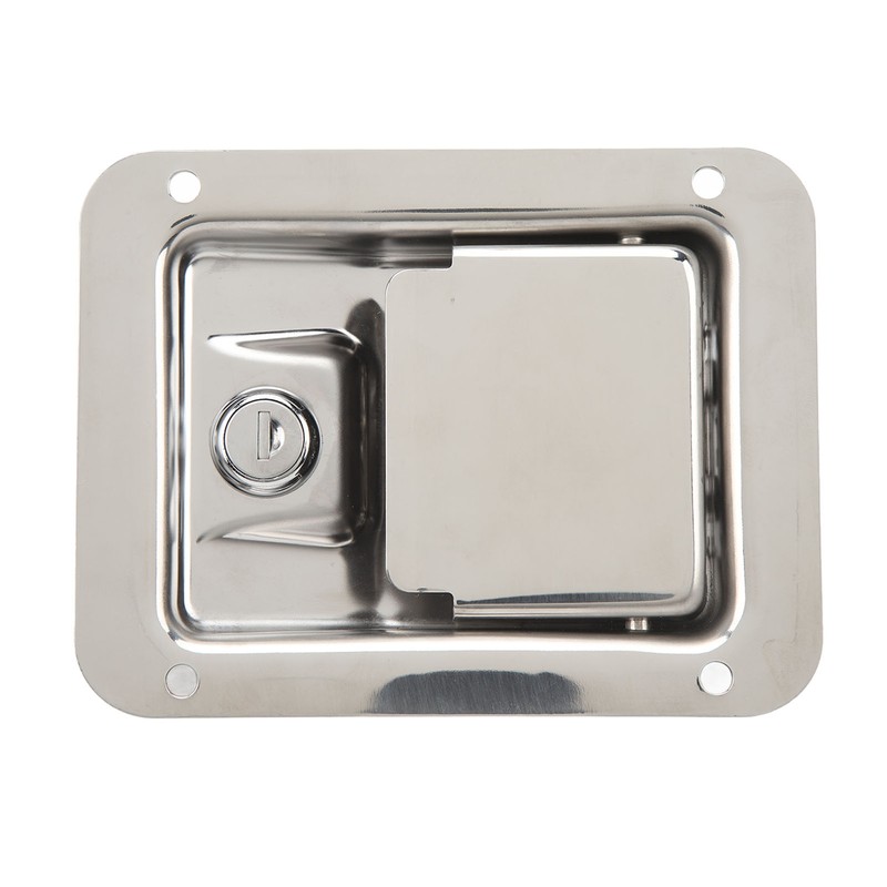 Trailer Door Key Lock Lock Stainless Steel Door Paddle Handle