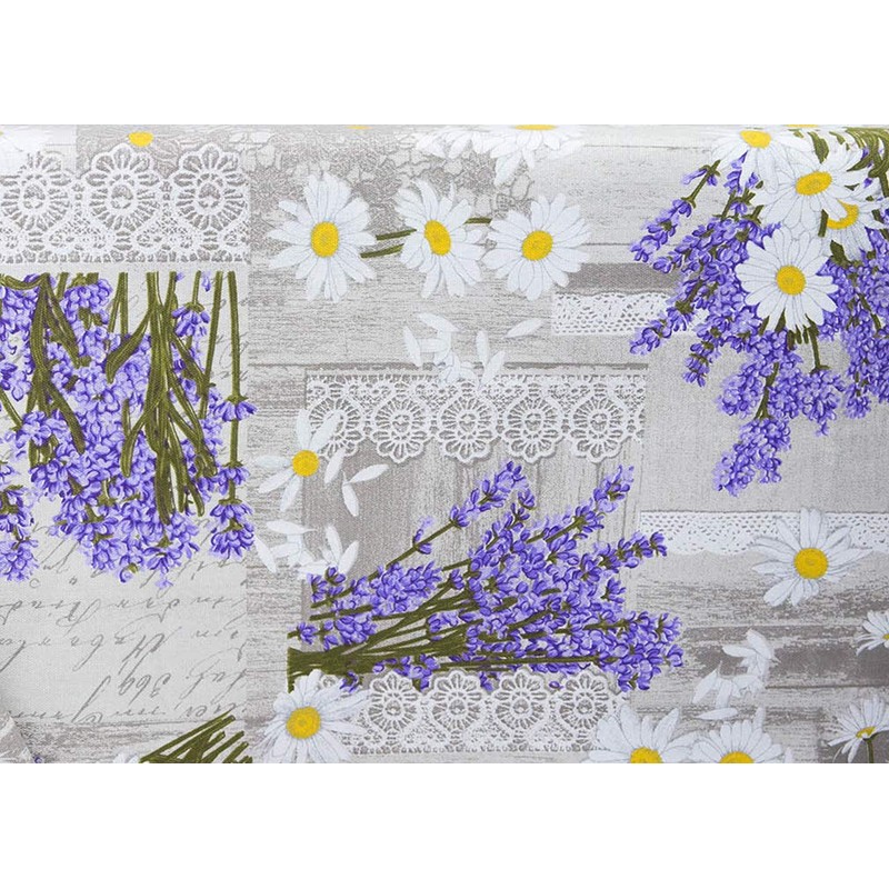 BIANCHERIAWEB Kitchen Tablecloth 140 x 140 cm with M'ama RP