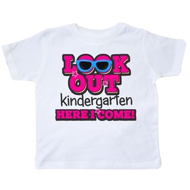 inktastic Look Out Kindergarten Here I Come Toddler T-Shirt 5-6 0020 White 2f8e8