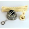 Feuerhand Burner Galvanised + 10 Wicks (12.5 mm Width) Compatible