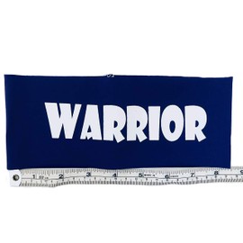 5 Pack of Ninja Headbands USA Colors, Warrior Headband for Kids, Adult Wide Headbands, Ninja Party Favors for Boys, Unisex Athletic Headgear Five Pack - Set of 5 (Red White Blue)