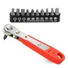 Right Angle Phillips Magnetic Screwdriver – Mini 1/4” PH2 Ratchet