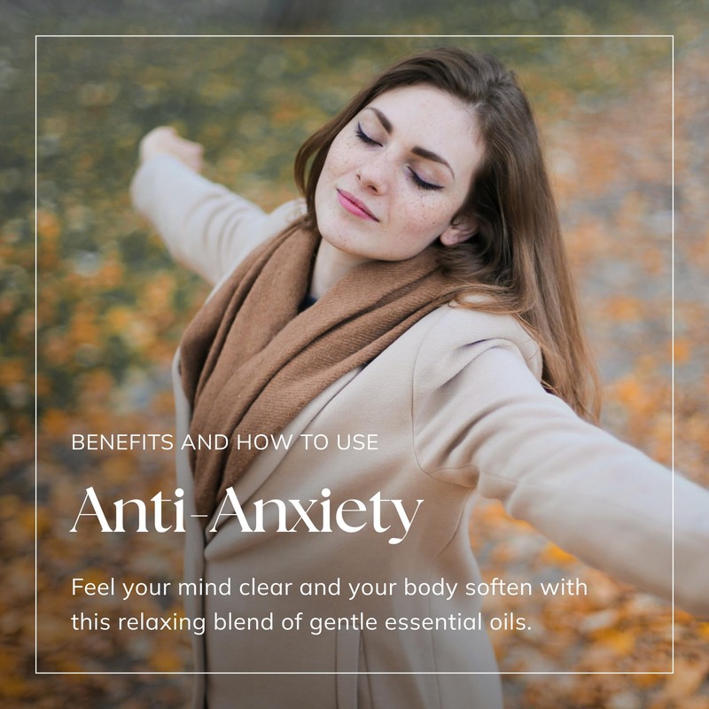 Nikura | Anti-Anxiety Essential Oil Blend - 100ml - 100%