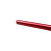 POWER JAMES 100% Aluminum Red 1.0" Handlebar Drag Bar with