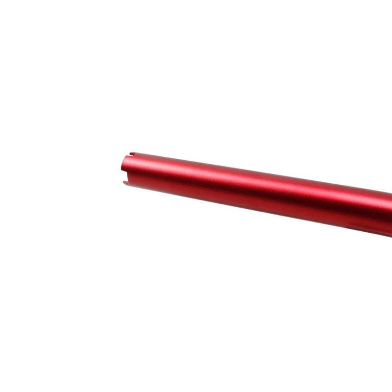 POWER JAMES 100% Aluminum Red 1.0" Handlebar Drag Bar with