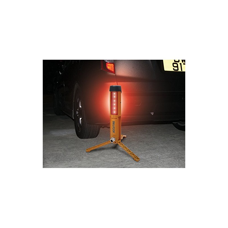 Accutire MS-4034B 5-in-1 Roadside Emergency Tool with Digital Tire Gauge