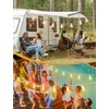 Larkvue 25FT Outdoor String Lights, Patio Lights with 10+1 LED