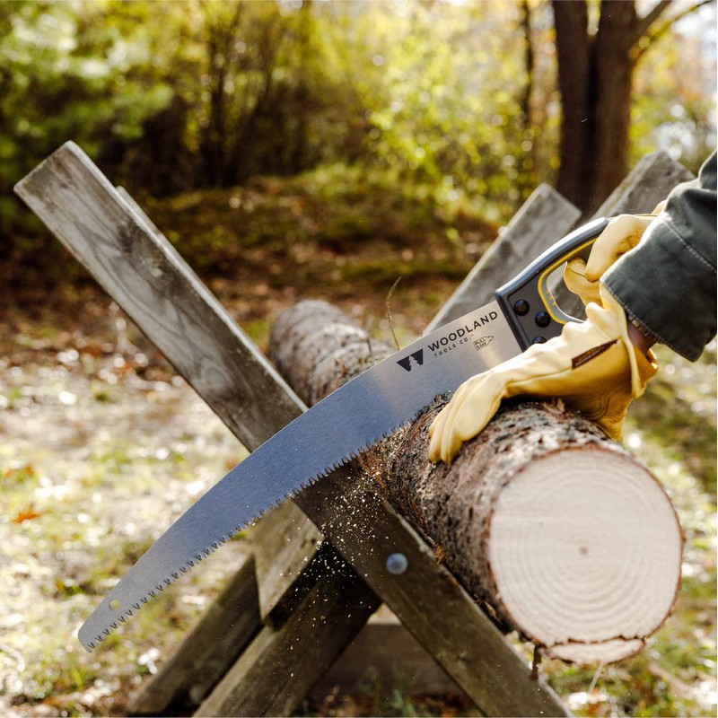 Woodland Tools Super Duty D-Handle Pruning Saw – Curved Tree