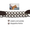Amesbichler Reitsport AMKA Western Chin Strap with Double Chain Soft