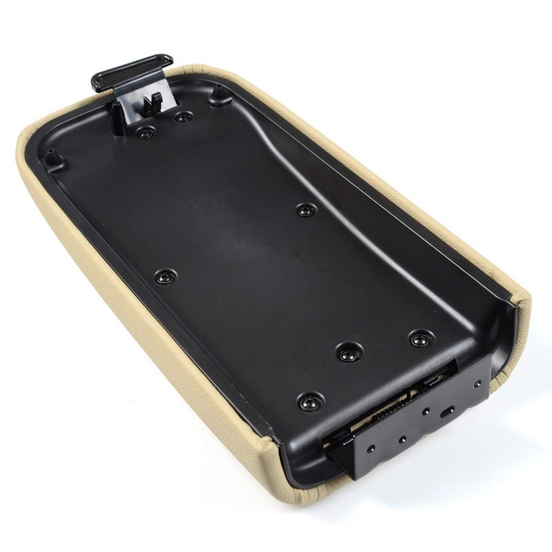 PIT66 Center Console Lid Armrest Cover Kit, Compatible with Chevy