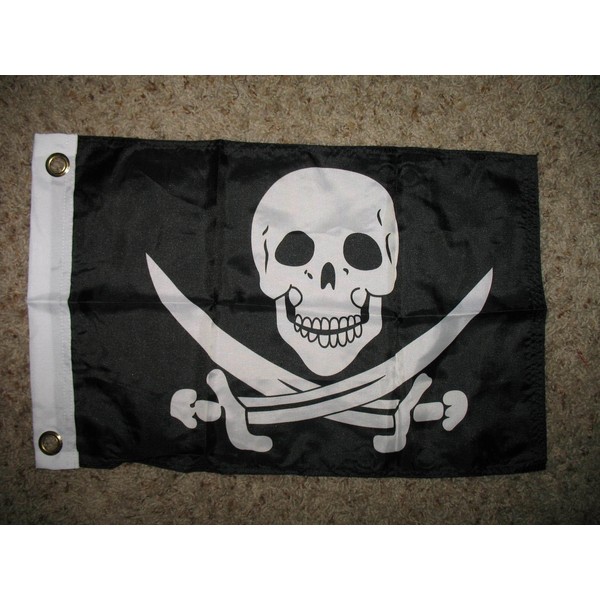 Flag Pirate 12X18 Boat Indoor/Outdoor