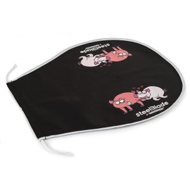 Steelblade T-404 PATA Black Kukuxumusu Ham Cover Colour 50% Cotton - Extra Long Ham Cover of 55 cm - Ideal for Ham and Pallets - Negra Model