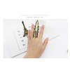 CSIYANJRY99 Women's Knuckle Joint Full Finger Claw Ring Punk Rock