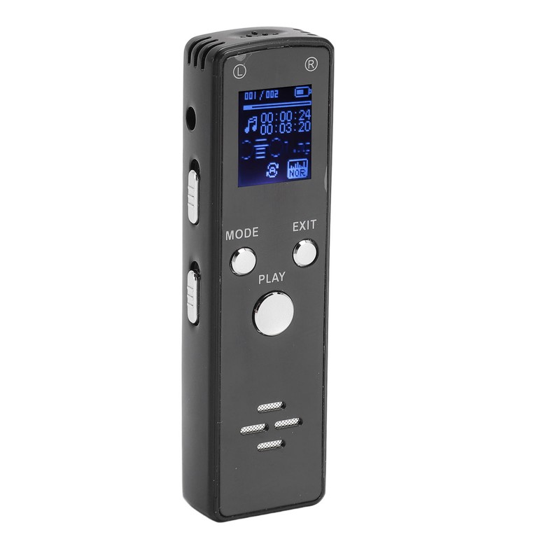 Digital Voice Recorder Noise Reduction 220mAh MP3 Player Recorder Portable
