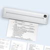 Portable Wireless Printer 8.5 X 11in US Letter Mini Bluetooth