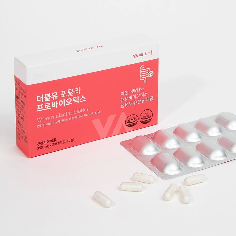 Vitamin Village W Formula Probiotics Vaginal Lactobacillus 30 capsules, 6